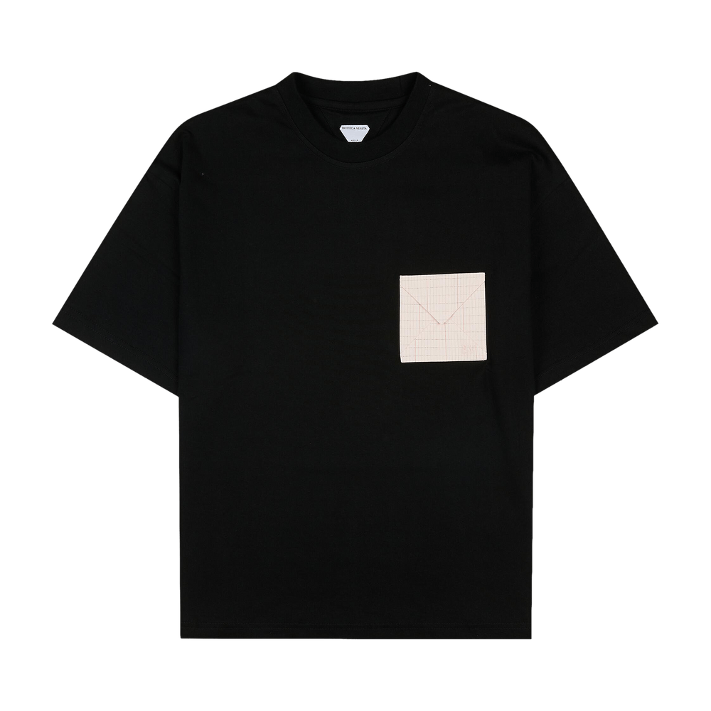 Tシャツ・カットソー BOTTEGA VENETA Men T-shirt Black 804271V4N50 1000 Buy Bottega Veneta Jersey T-Shirt 'Black' - 804276 V4N50