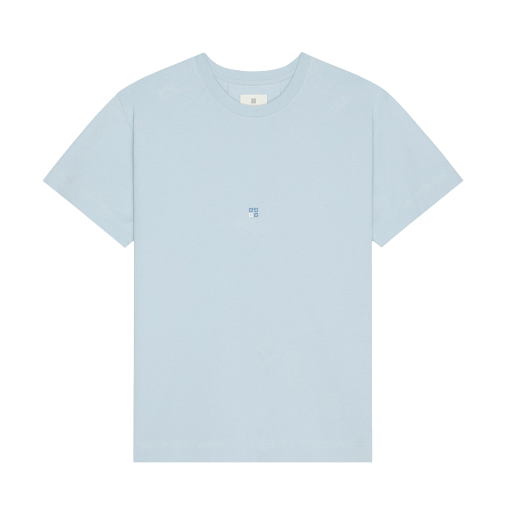 Buy Givenchy Logo T-Shirt 'Sky Blue' - BM71JA3YMX 450 | GOAT