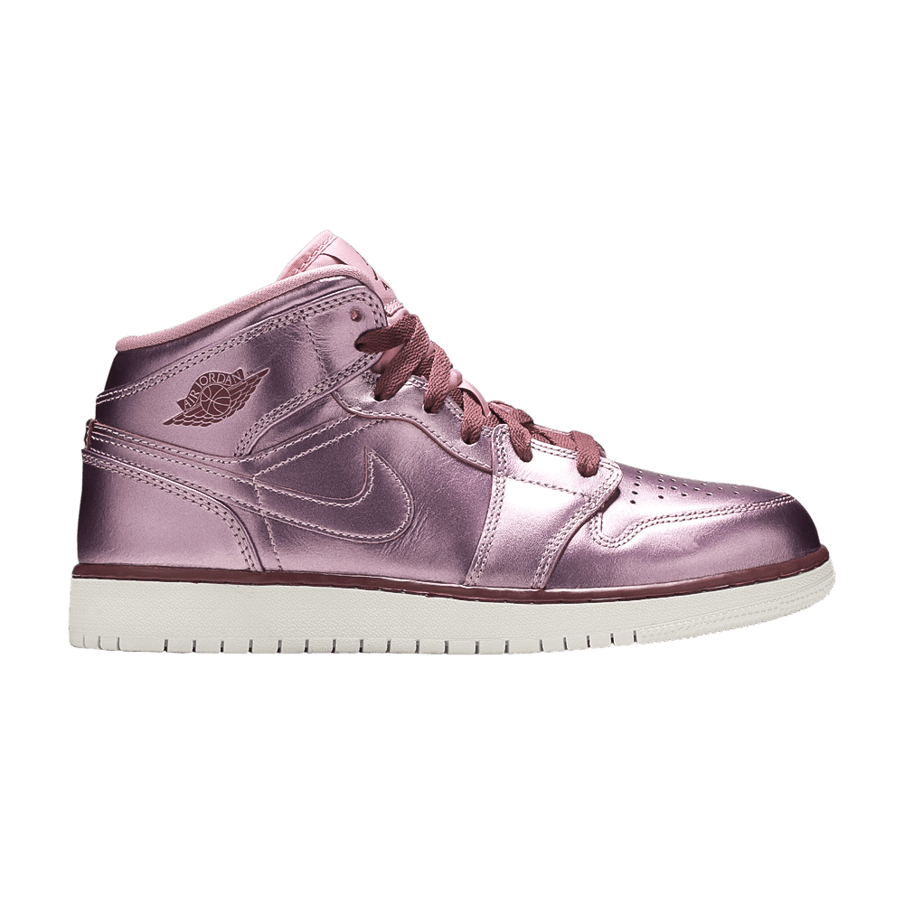 Buy Air Jordan 1 Mid SE GS Pink Rose AV5174 640 GOAT