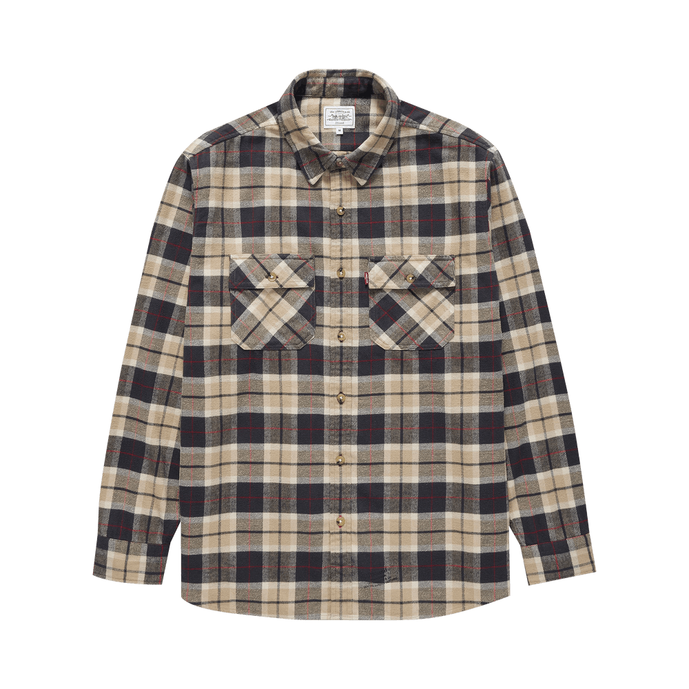 Buy Levi's x JJJJound Long-Sleeve Shirt 'Plaid' - 10606