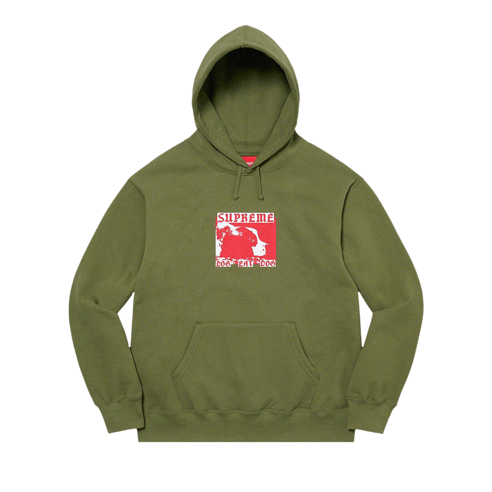 SS22 Supreme Dog Eat Dog Hooded Sweatshirt パーカー フーディ Supreme 22Ss Dog Eat Dog Hooded Sweatshirt Hoodie SMALL