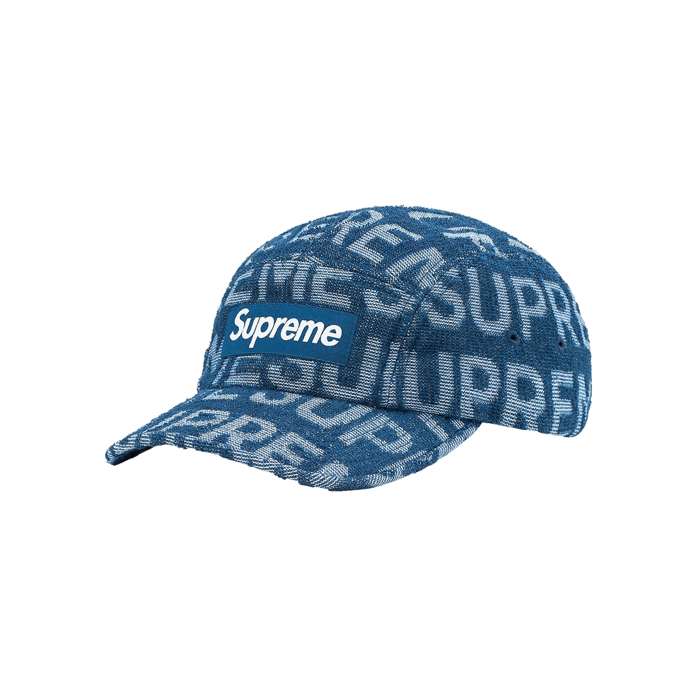 Buy Supreme Terry Spellout Camp Cap 'Blue' - SS22H61 BLUE | GOAT