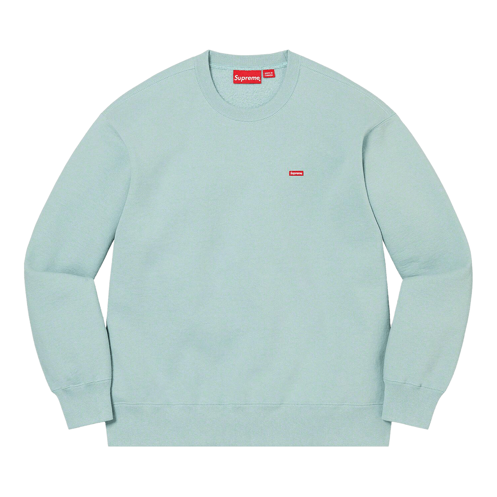 Size s Supreme Small Box Crewneck 'Light Slate'