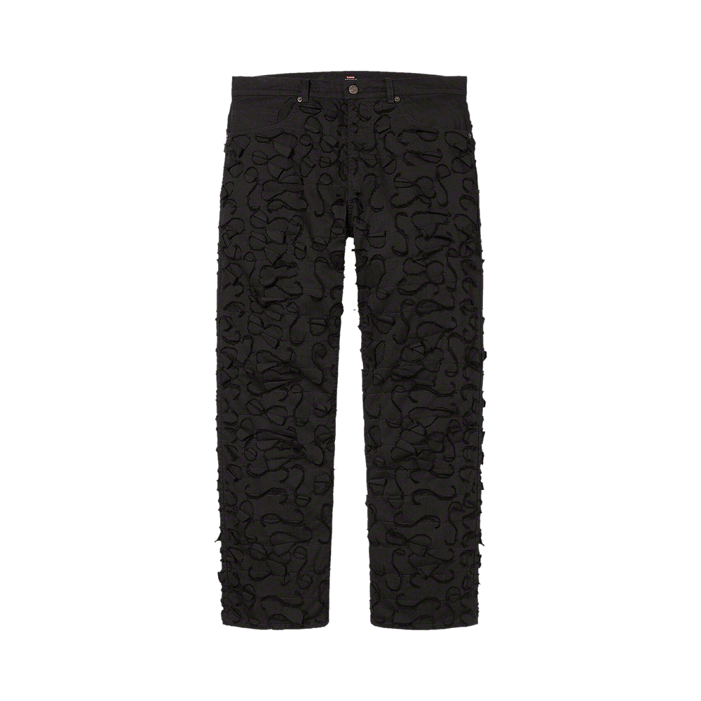 Buy Supreme x Griffin 5-Pocket Jean 'Black' - FW22P81 BLACK | GOAT