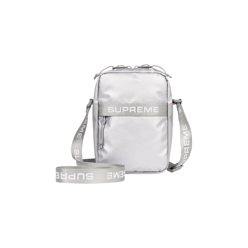 新品 Supreme Small Messenger Bag Silver Supreme Small Messenger Bag Silver | Hype Clothinga