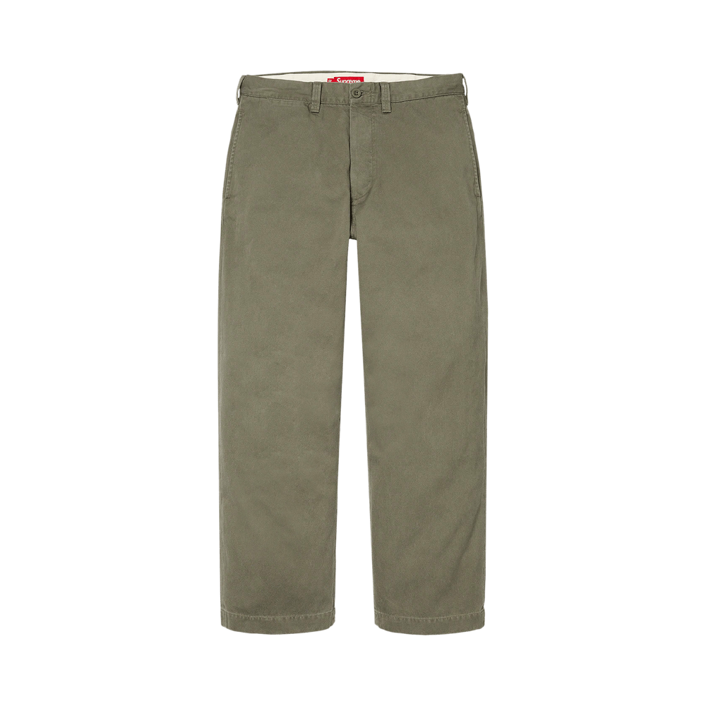 Buy Supreme Chino Pant 'Olive' - FW22P32 OLIVE | GOAT