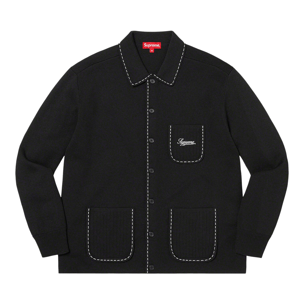 Buy Supreme Contrast Stitch Button Up 