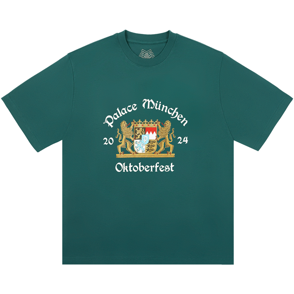 Buy Palace Oktoberfest T-Shirt 'Racey Green' - P27TS046 | GOAT