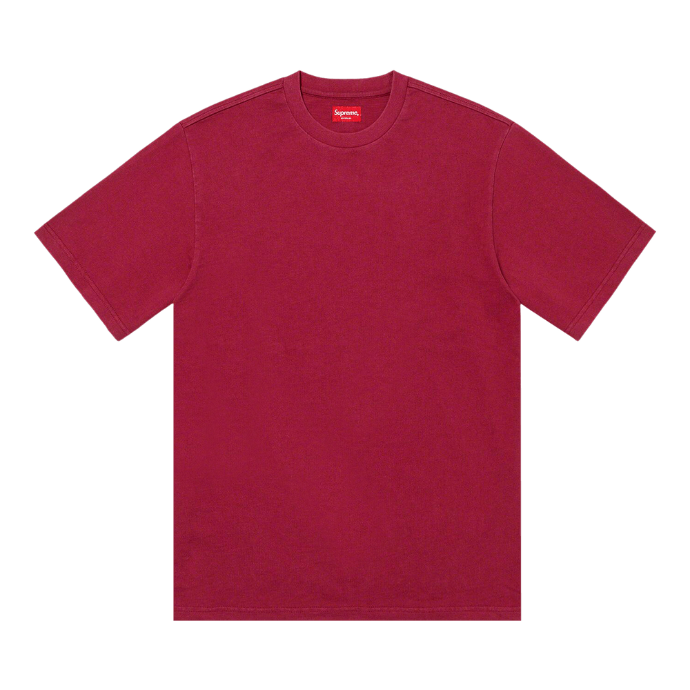 Buy Supreme Contrast Appliqué Short-Sleeve Top 'Cardinal