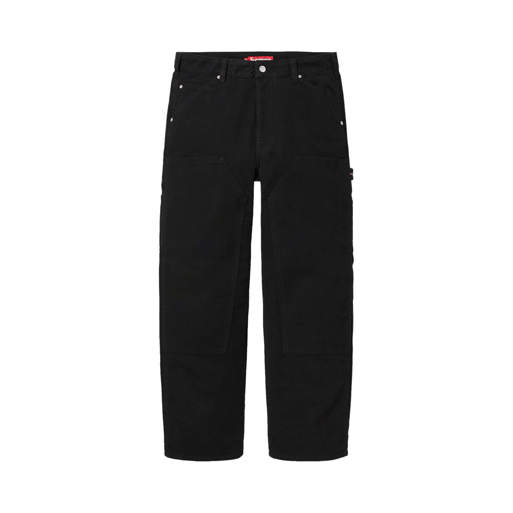 Buy Supreme Moleskin Double Knee Painter Pant 'Black' - FW22P44