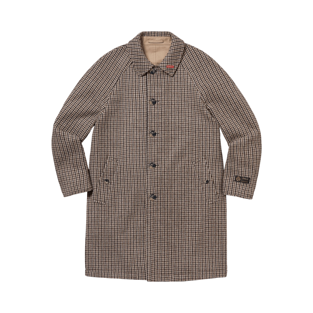 ジャケット・アウター supreme reversible houndstooth overcoat Supreme Reversible Houndstooth Overcoat (FW23) - $798