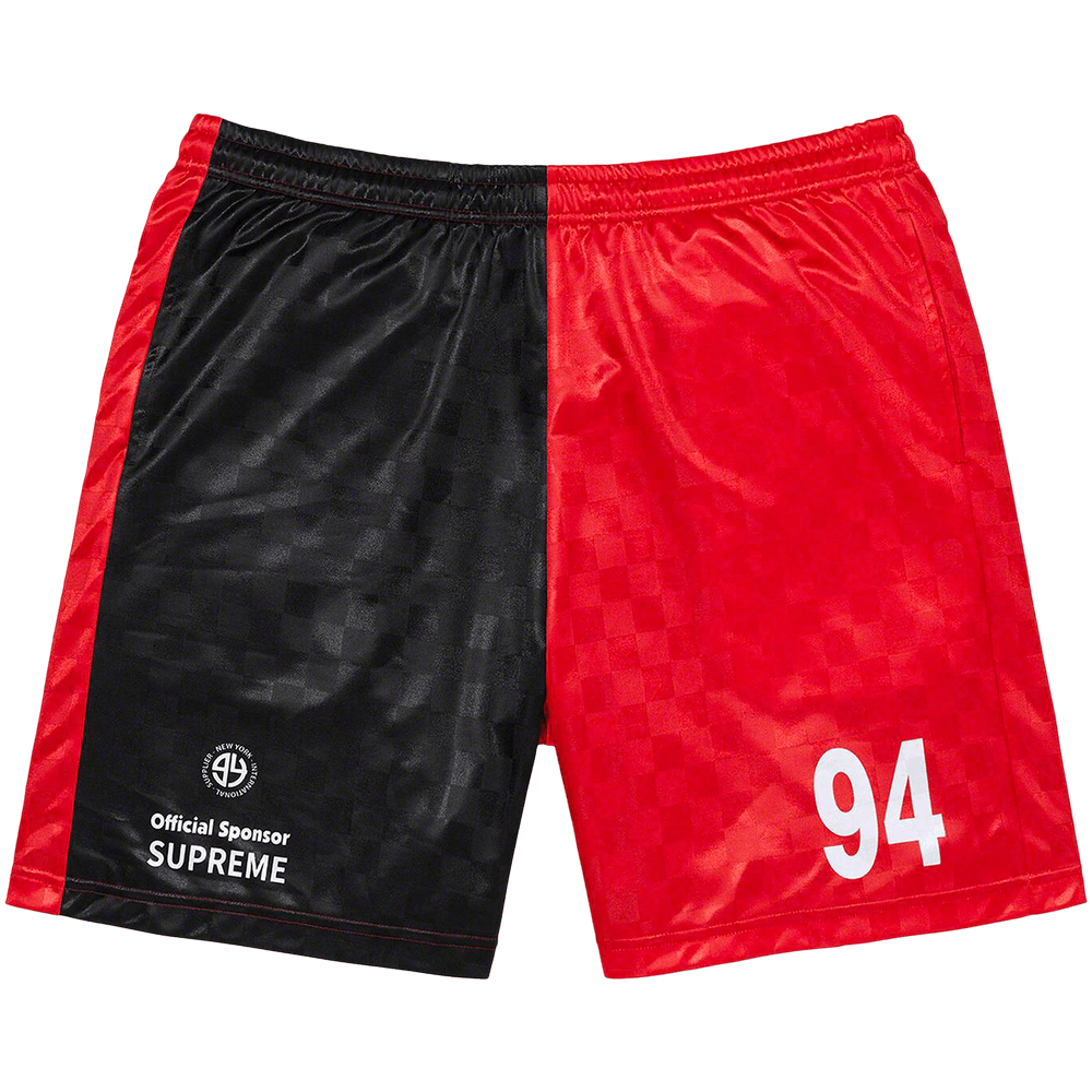 ウェア Supreme Split Soccer Short Buy Supreme Split Soccer Short 'Black' - FW22SH2 BLACK | GOAT NL