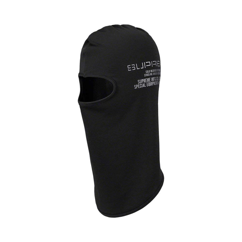 Buy Supreme Field Gear Lightweight Balaclava 'Black' - FW22H111