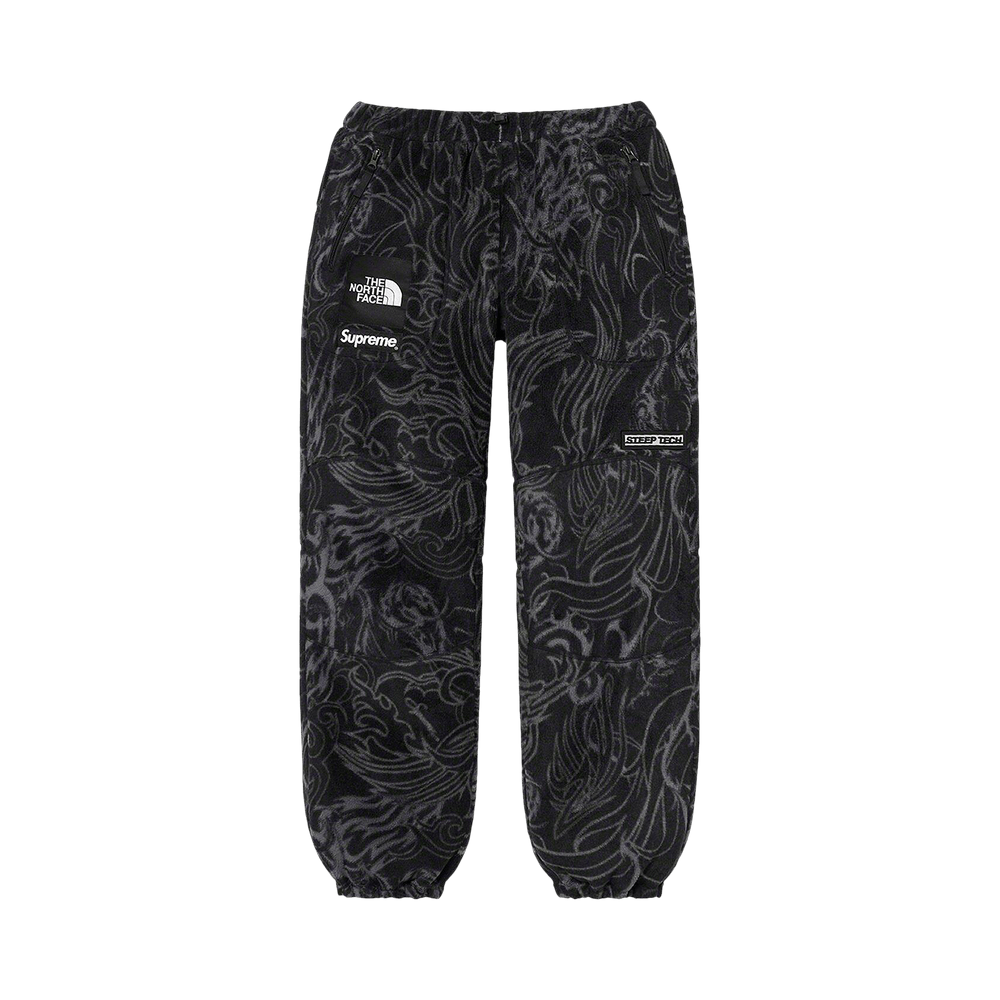 Buy Supreme x The North Face Steep Tech Fleece Pant 'Black Dragon