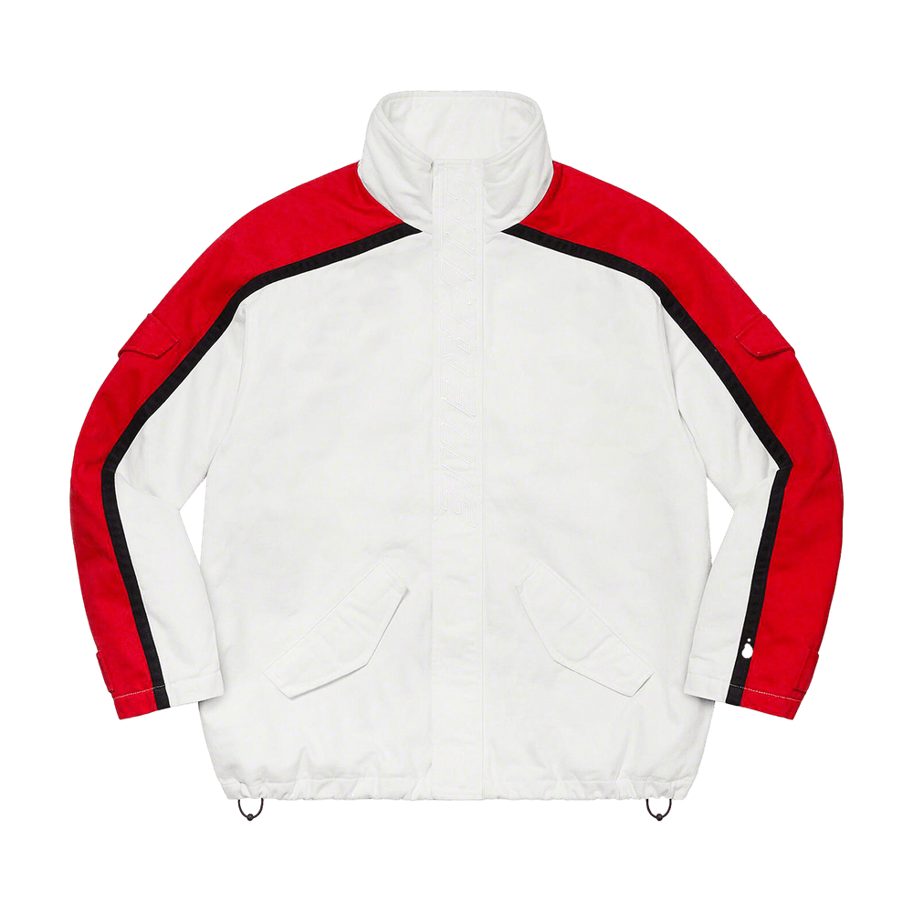 Buy Supreme Brushed Twill Zip Jacket 