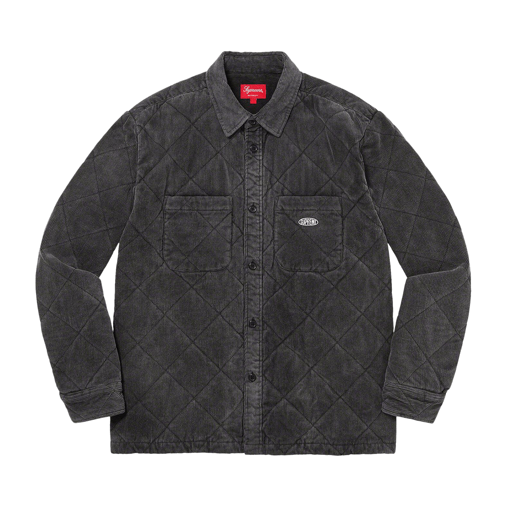 Supreme corduroy quilted shirt outlet