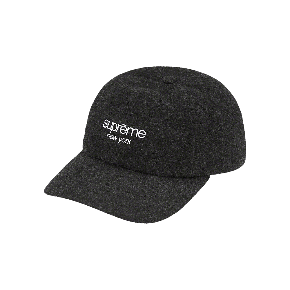 Buy Supreme Waxed Wool 6-Panel 'Black' - FW22H45 BLACK | GOAT