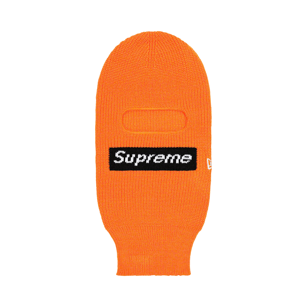 Buy Supreme x New Era Box Logo Balaclava 'Orange' - FW22BN40