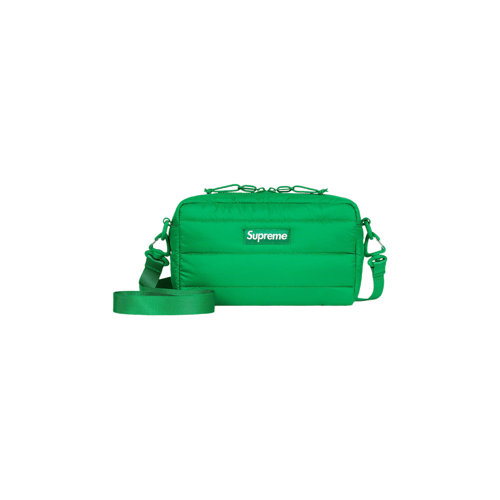 Supreme Puffer Side Bag green [FW22] [review&legit]