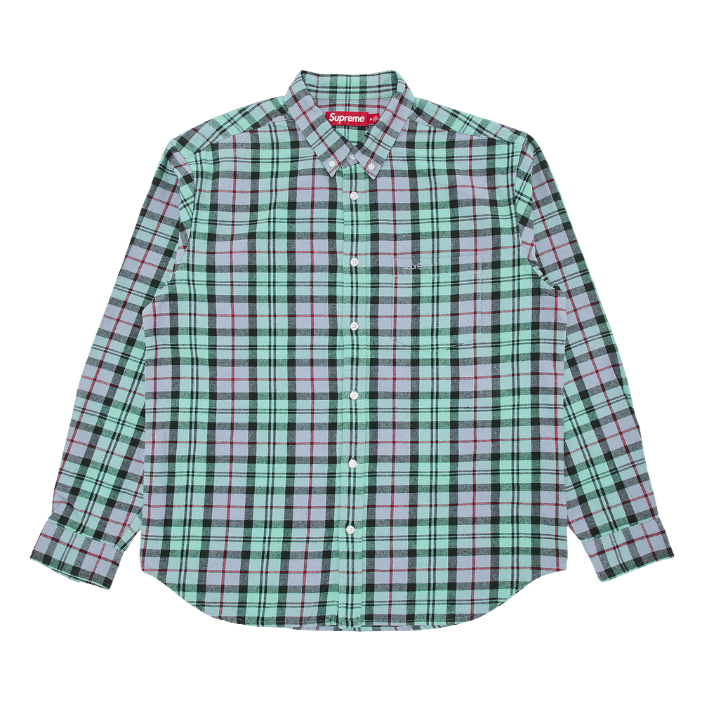 Supreme - Tartan Flannel Shirt オリーブL シュプリーム - タータン フランネル シャツ 2018SS Supreme Tartan Plaid Flannel Shirt 16AW 16FW シュプリーム シャツ