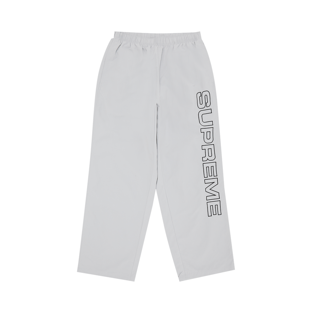 Buy Supreme Spellout Embroidered Track Pant 'Grey' - FW24P58 GREY