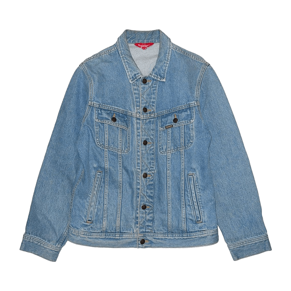 ぴ*様 Supreme 16ss Denim Trucker Jacket s Supreme Black Sabbath Denim Trucker Jacket 16SS Washed Blue Size:M