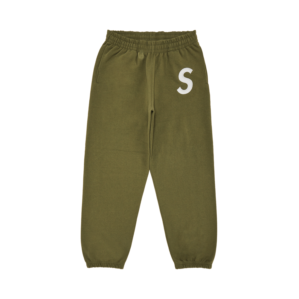Buy Supreme S Logo Sweatpant 'Light Olive' - FW24P50 LIGHT OLIVE