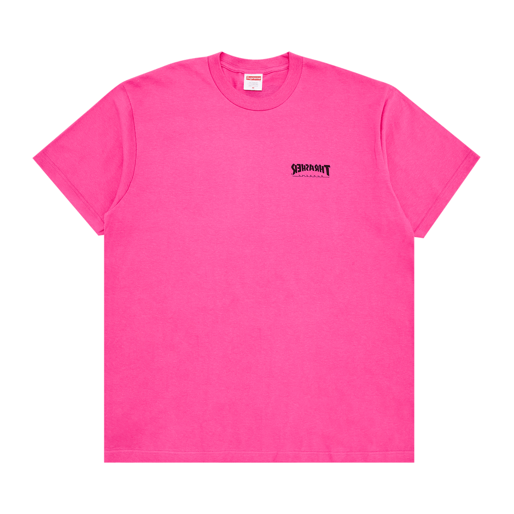 Buy Supreme x Thrasher Cross Tee 'Fuchsia' - FW24T4 FUCHSIA
