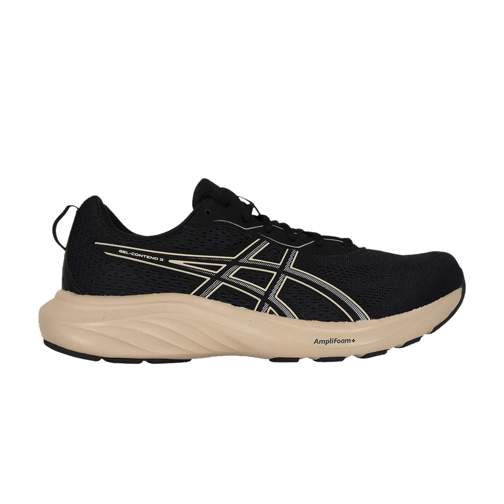 Asics Gel Contend 9 4E Wide Black Milk Tea