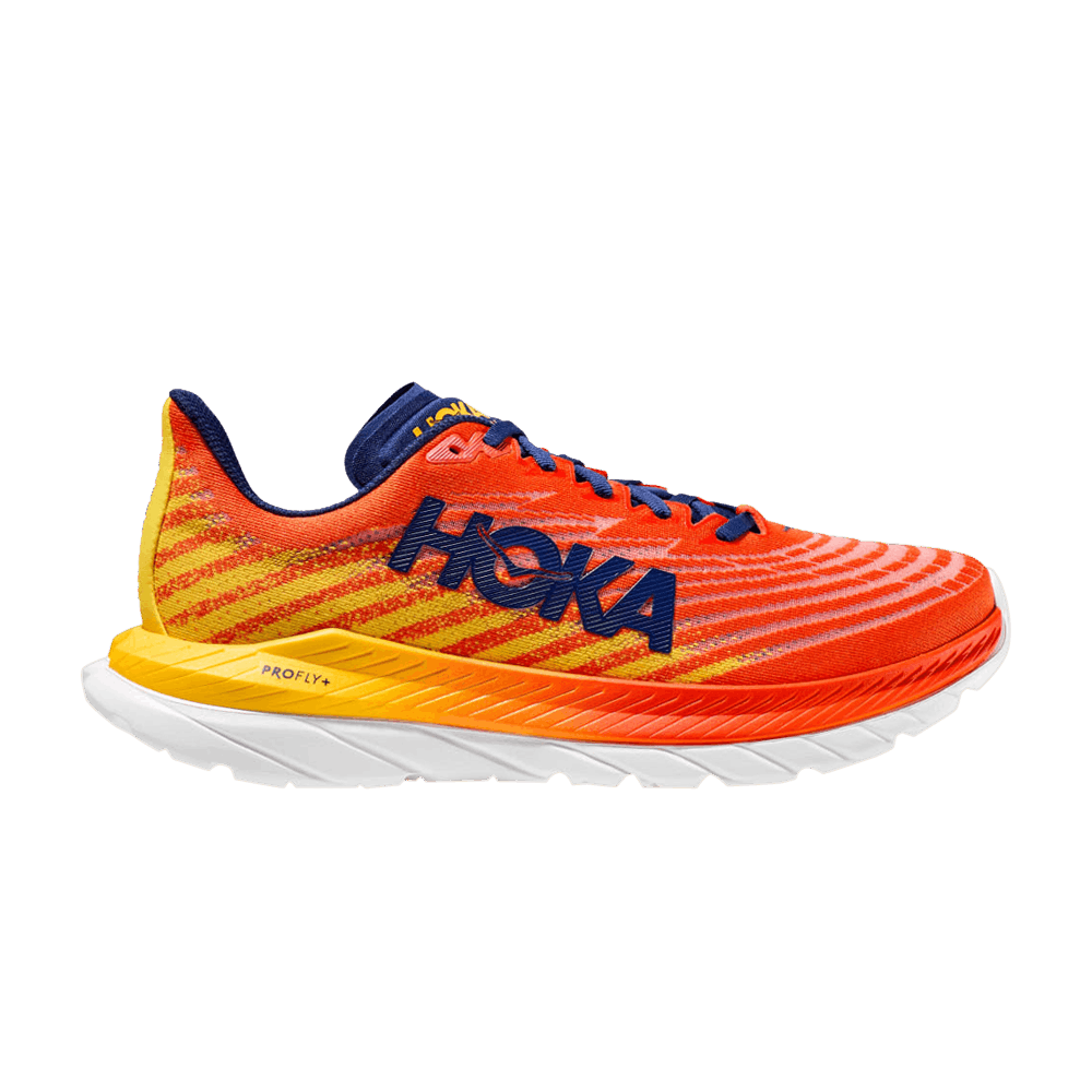 Hoka Mach 5 Flame Dandelion
