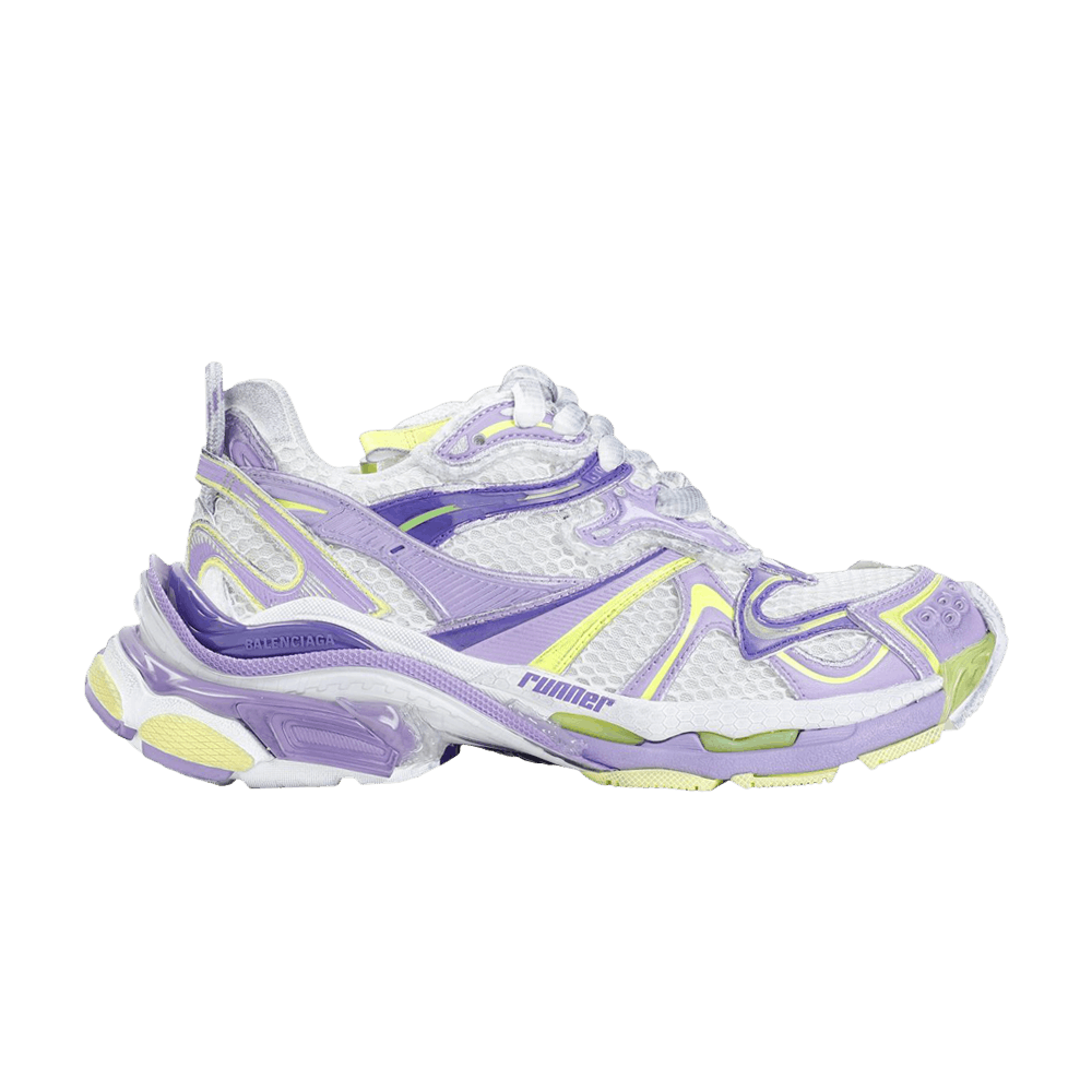 スニーカー BALENCIAGA Women Sneakers 779064 W3RXP 9570 PURPLE Buy Balenciaga Wmns Runner Sneaker 'Lilac Purple' - 779064