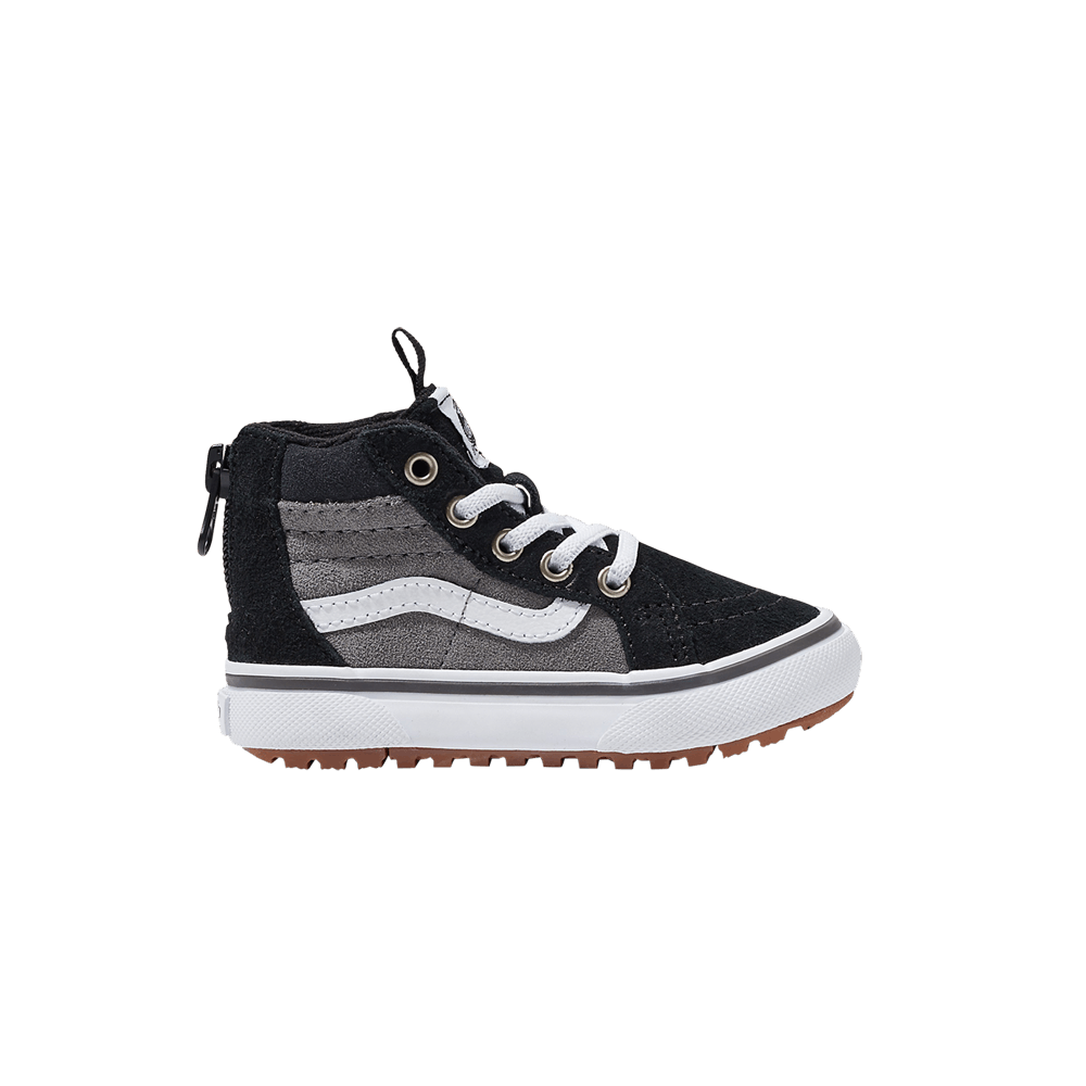 Vans Sk8-Hi Zip Mte Toddler Insulated - Black Grey