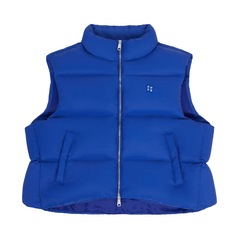Buy Ader Error TRS Tag Puffer Vest 'Blue' - BM42FYDW0404BL | GOAT