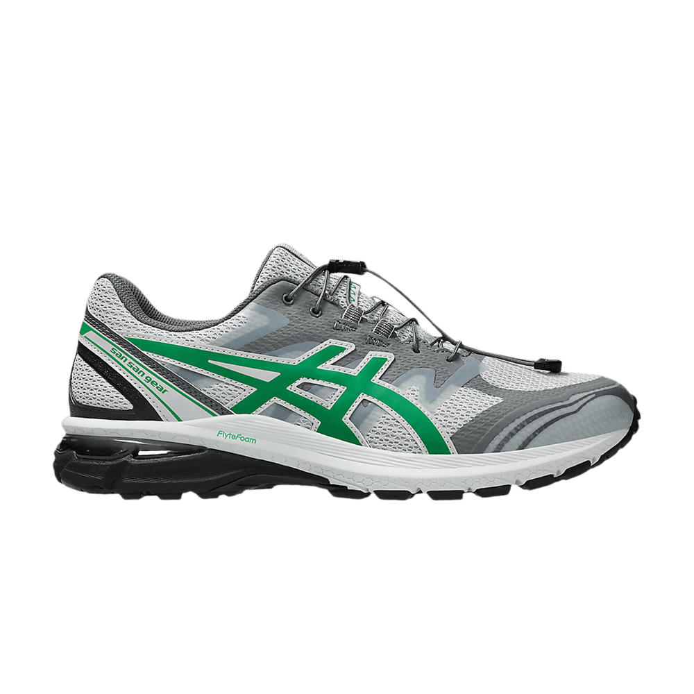 Sansan Gear x ASICS Gel Terrain Grey Jolly Green