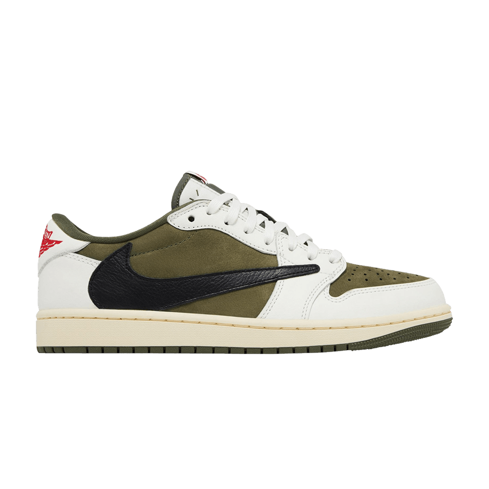 Travis Jordan 1 MediumOlive新品　即購入可　早い者勝ち 9/28・10/1・10/3発売｜Travis Scott × Nike Air Jordan 1 Low