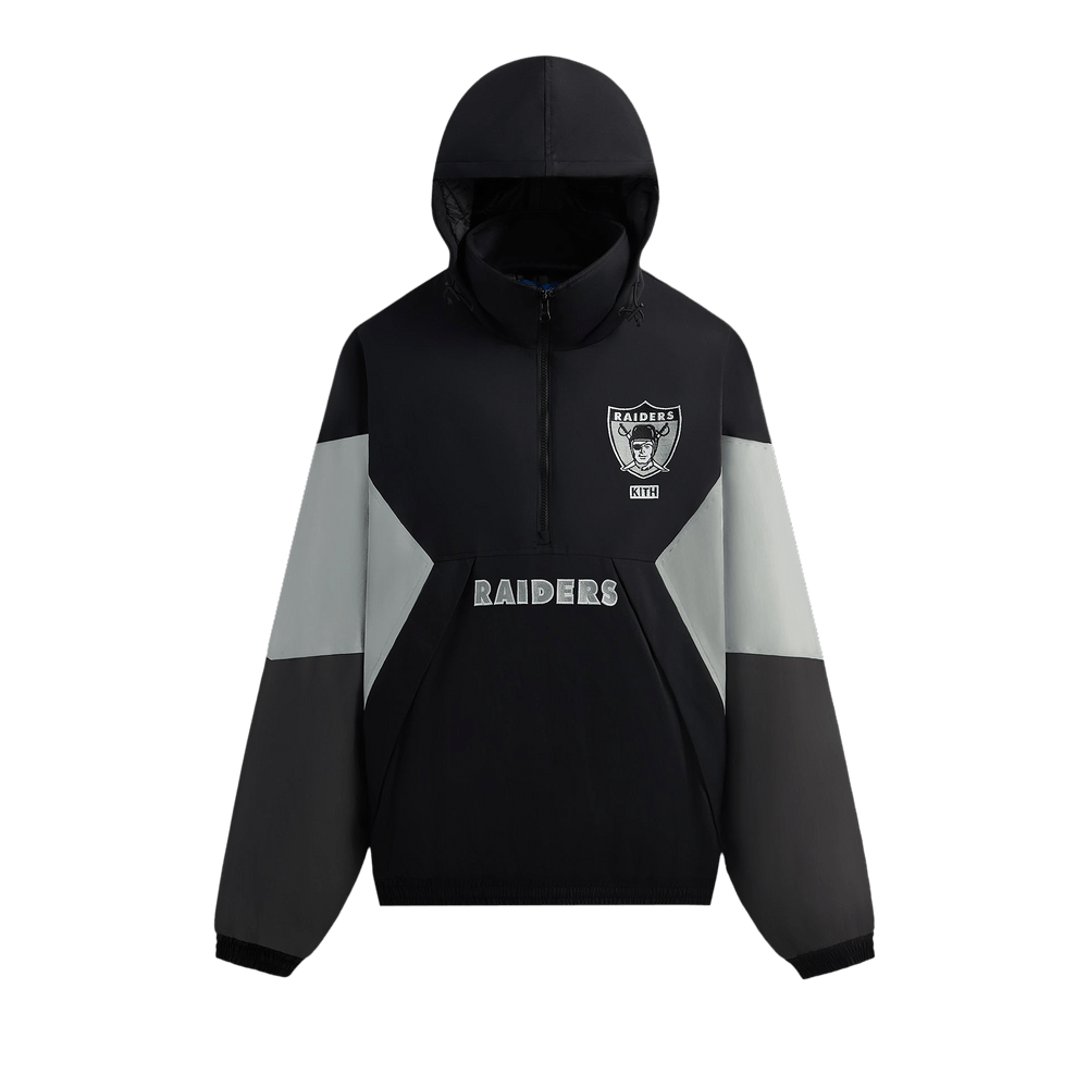 Buy Kith & '47 for the NFL: Raiders Quarter Zip Anorak With Hood