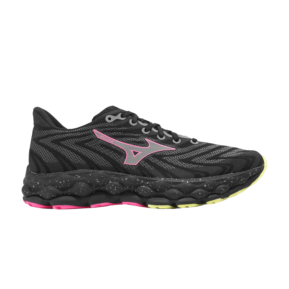 Buy Mizuno Wave Sky 8 'Black Silver Pink Tetra' - J1GC240206 | GOAT CA