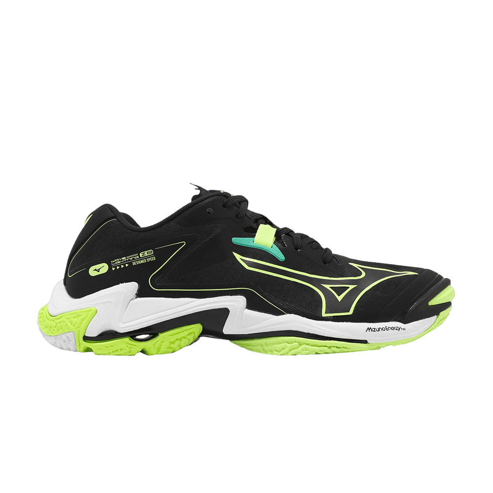 Buy Mizuno Wave Lightning Z8 'Black Neo Lime' - V1GA240012 | GOAT CA