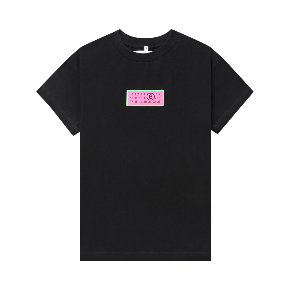 Buy MM6 Maison Margiela Basic T-Shirt 'Black' - S62GD0189 S23588