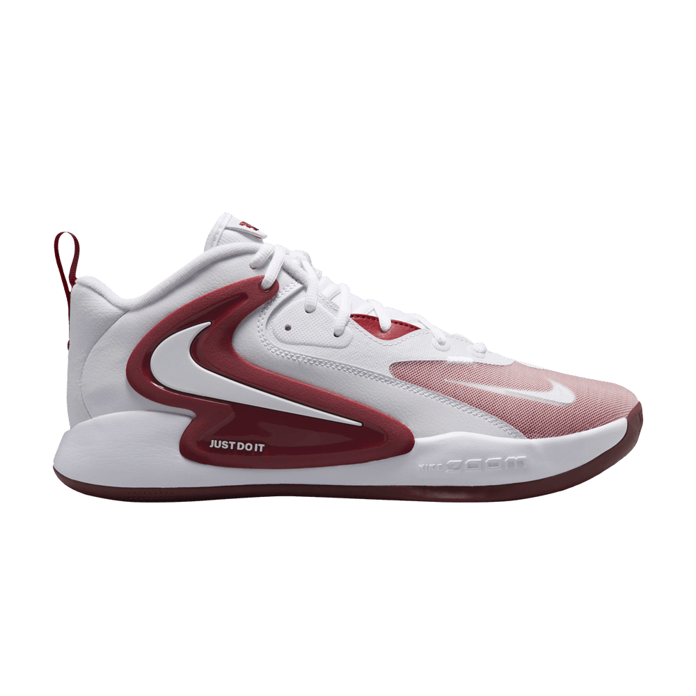 Buy Nike Air Zoom HyperSet 2 IC 'White Crimson' - FQ7070 106 | GOAT