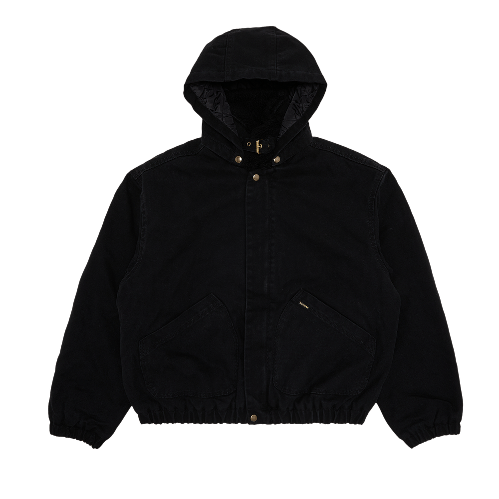 Buy Supreme Faux Shearling Lined Bomber Jacket 'Black' - FW24J10 BLACK |  GOAT