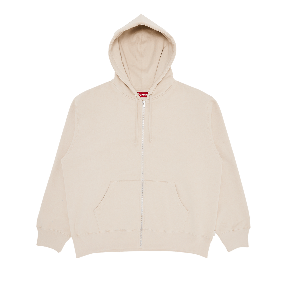 【SUPREME X THRASHER】ZIP UP HOODED SWEATSHIRT STONE- 24FW Supreme Thrasher Zip Up Hooded Sweatshirt (FW24) - $178