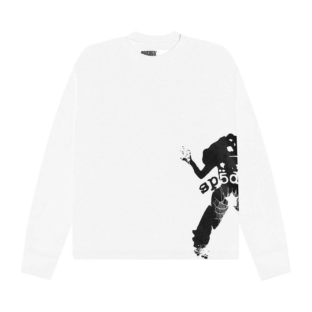 Buy Sp5der 5Ex Girl Thermal Long-Sleeve 'White