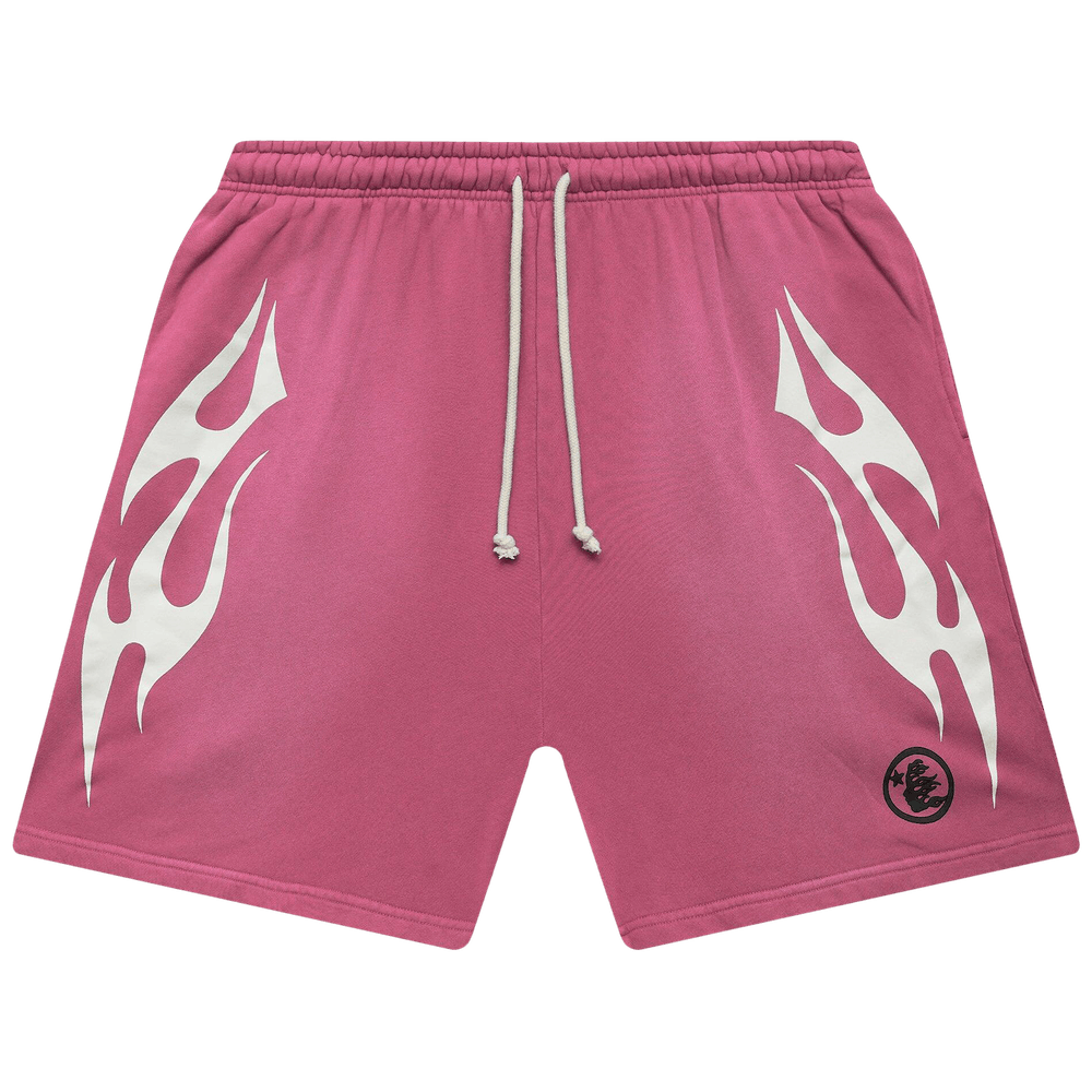 Hellstar Flame Shorts Pink Price in India | Culture Circle