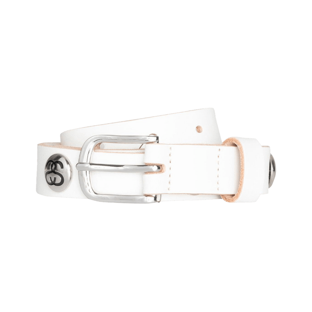 【STUSSY】STUD LETTER BELT Stussy Stud Letter Belt Bone Men's - SS25 - US