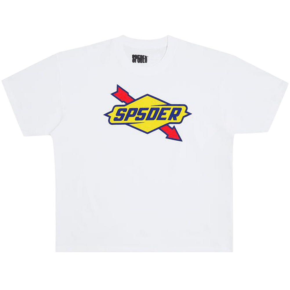 Buy Sp5der The Spot Tee 'White' - T04FW24WHT | GOAT