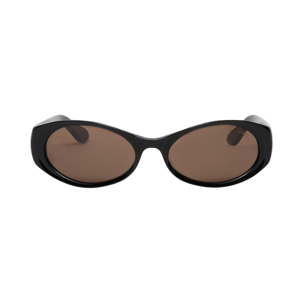 Buy Stussy Tracy Sunglasses 'Black/Dark Amber' - 338390 BLAC | GOAT