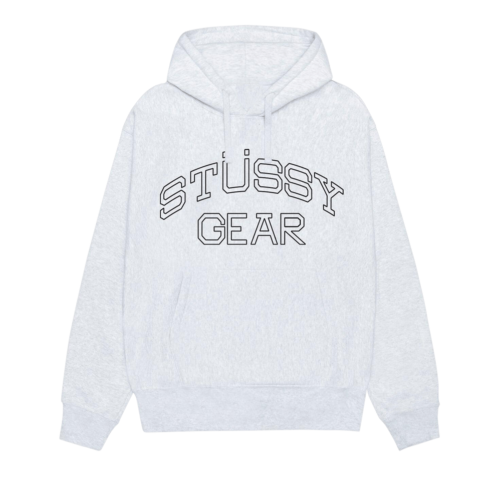 パーカー・フーディ STUSSY FW24 \"Stussy Gear\" hoodie (1925035 0062 ASH HEATHER) Stussy Tough Gear International Hoodie Ash Heather Men's