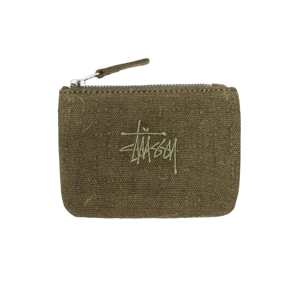 Stussy Needle Punch Side Pouch オリーブ Stussy Needle Punch Side Pouch Olive Men's - SS24 - GB