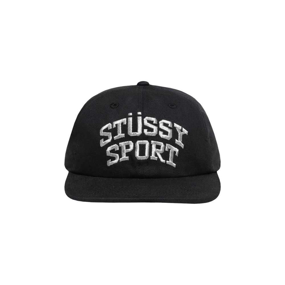 帽子 Stussy Mid Depth Sport Snapback 1311158 Buy Stussy Mid Depth Sport Snapback 'Black/Metallic